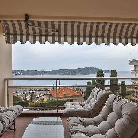 Sublime Appartement Vue Mer. Parking/Piscine/Clim Villefranche-sur-Mer Bagian luar foto