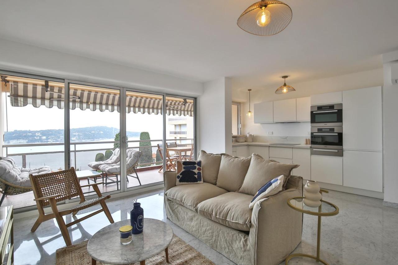 Sublime Appartement Vue Mer. Parking/Piscine/Clim Villefranche-sur-Mer Bagian luar foto