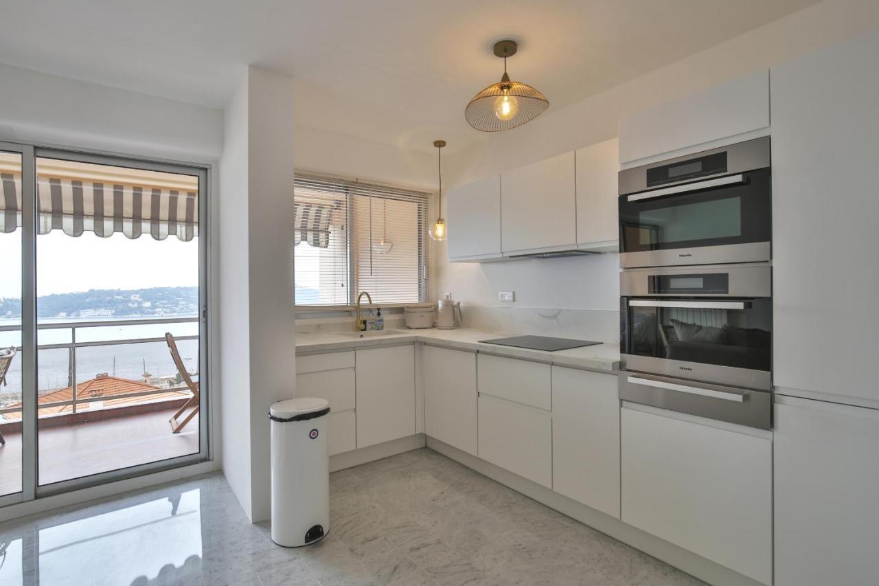 Sublime Appartement Vue Mer. Parking/Piscine/Clim Villefranche-sur-Mer Bagian luar foto